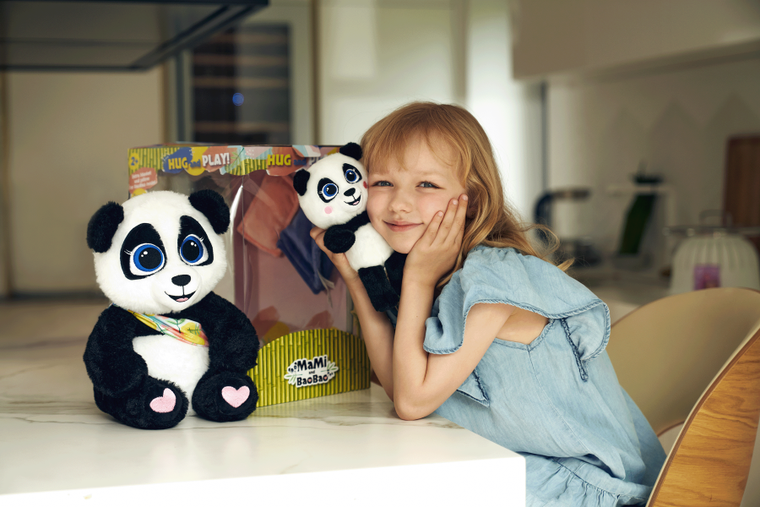 Mami and BaoBao, Mama Panda i dziecko, maskotka interaktywna