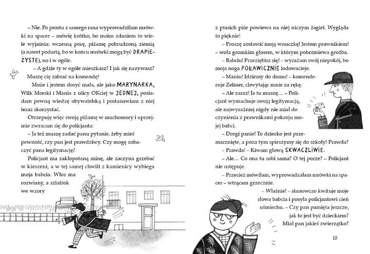 Mania z ulicy OKciej upiększa świat