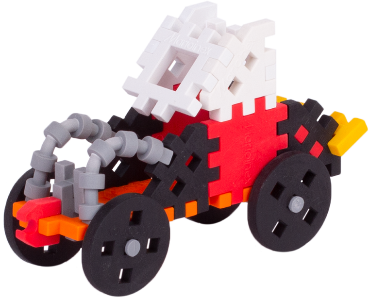 Marioinex, Mini Waffle, Konstruktor, klocki konstrukcyjne, 140 elementów