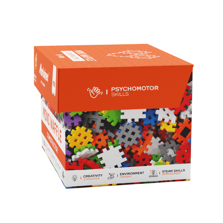 Marioinex, Mini Waffle, Konstruktor, klocki konstrukcyjne, 500 elementów