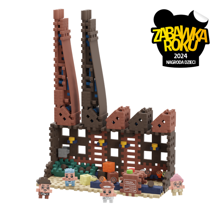 Marioinex, Mini Waffle, Wedel, Fabryka Czekolady, klocki konstrukcyjne, 230 elementów