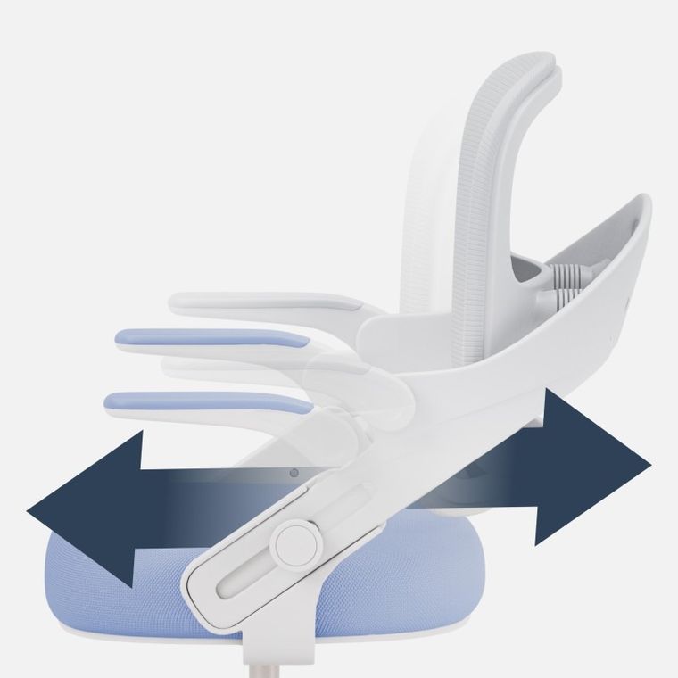 Mark Adler, Junior 4.3, fotel obrotowy dla dzieci, Blue-grey