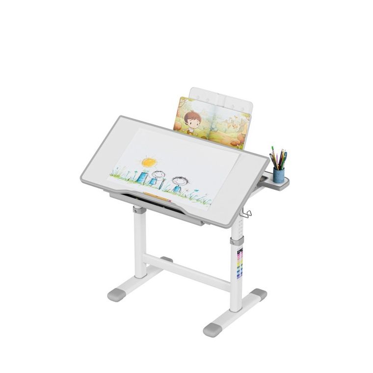 Mark Adler, Study 3.0, ergonomiczne biurko dla dziecka, szary, 66 cm