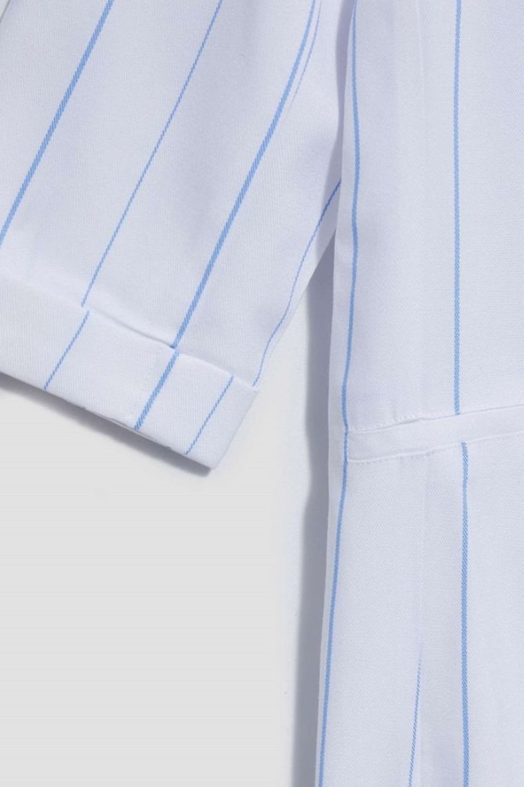 Marynarka damska, biała, Moodo