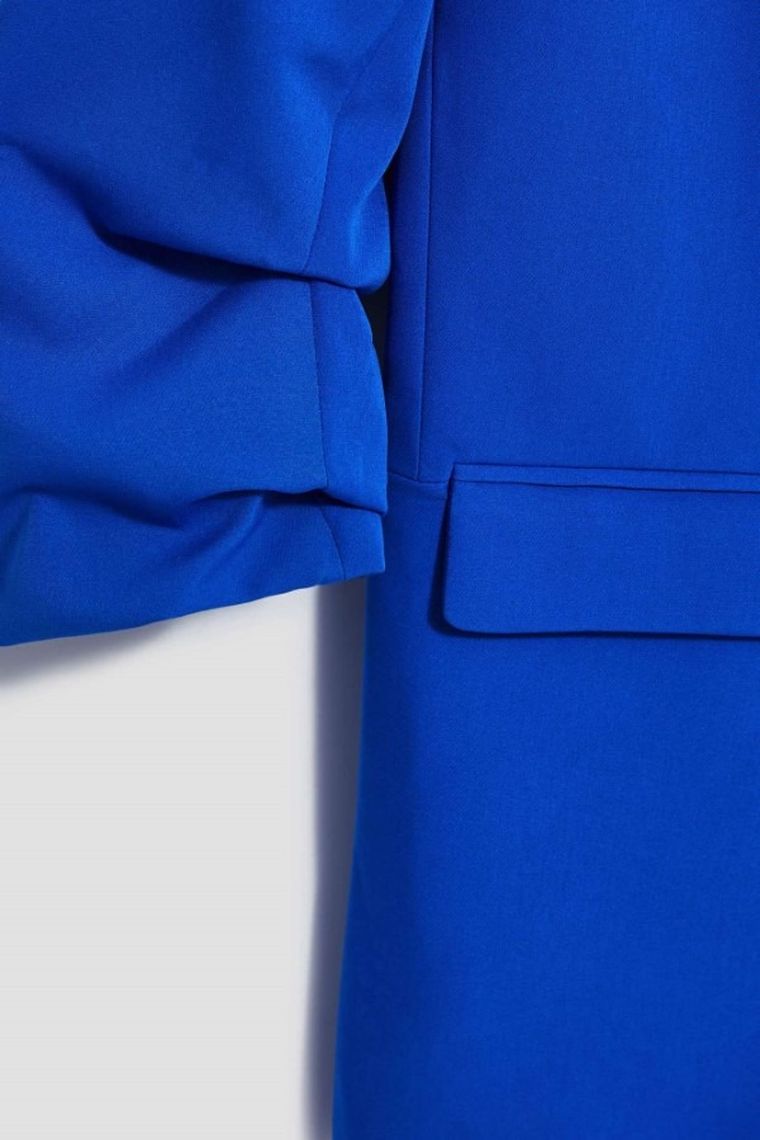 Marynarka damska, niebieska, Moodo