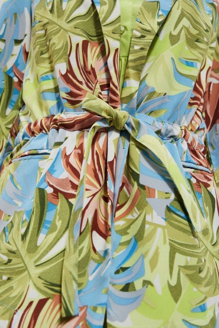 Marynarka damska, niebieska, Moodo