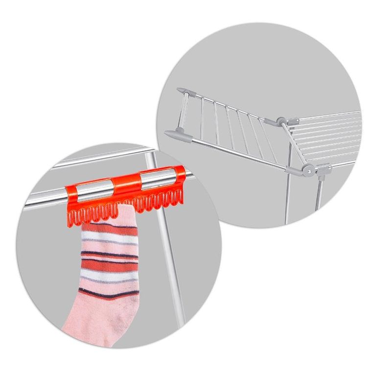 Massido, Debora, stojąca suszarka na pranie, rozkładana, 19 mb