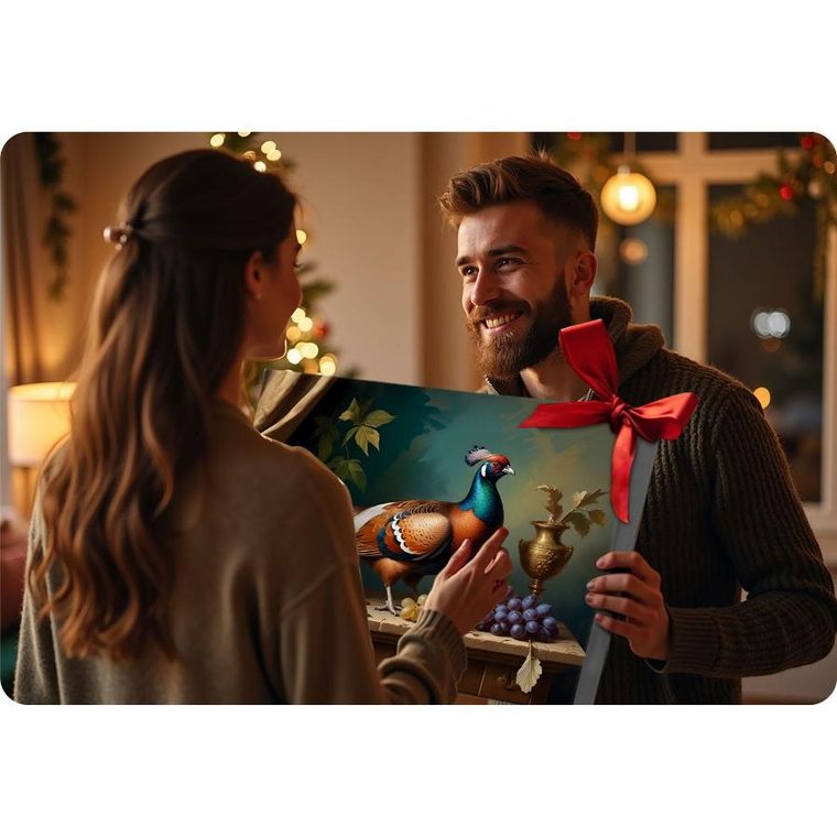 Massido, obraz do malowania po numerach, Bażant, 40-50 cm