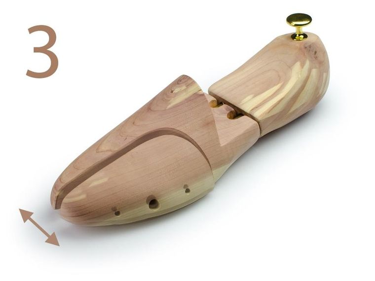 Massido, prawidła do butów, cedrowe, para, rozmiar, 36-37