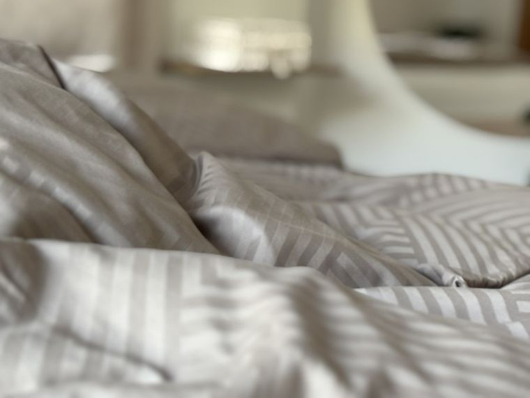 Matex, 3-częściowy komplet pościeli, adamaszek geometryczny, 200-220 cm