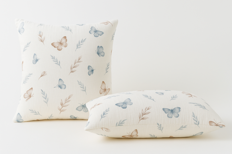 Matex, poszewka na poduszkę typu jasiek, muśłinowa, 40-40 cm