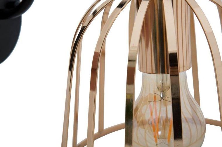 Mauro Ferretti, kinkiet ze złotym kloszem, 18-25-28 cm