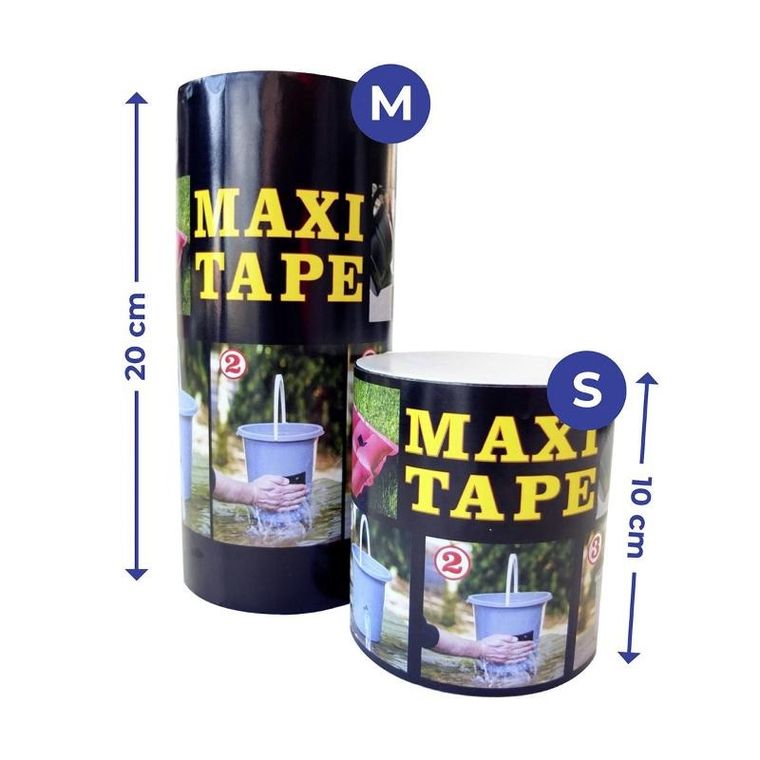 Maximex, Maxi, taśma klejąca szeroka, czarna