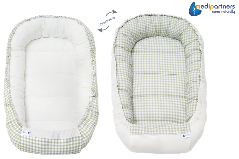 Medi Partners, Kratka, gniazdo niemowlęce, kokon solo, zielony