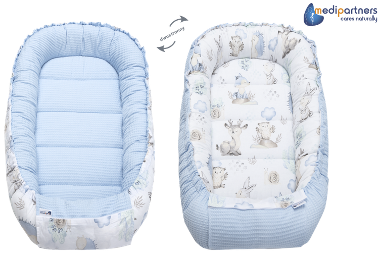 Medi Partners, Sarny, Jeż, gniazdo, kokon dla niemowląt, wafel