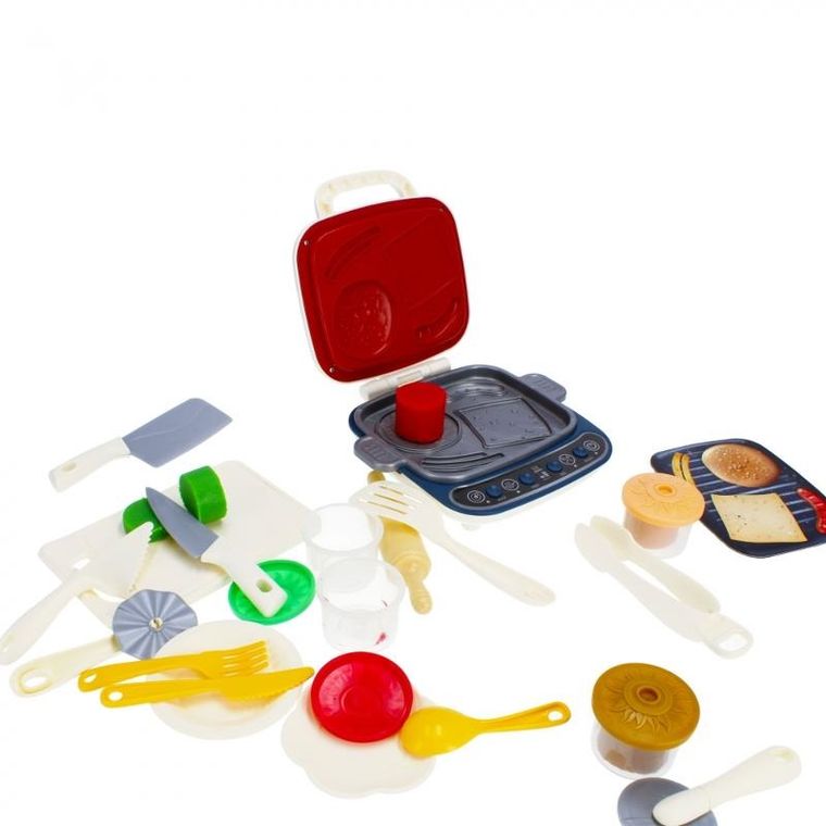 Mega Creative, Grill, masa plastyczna z akcesoriami