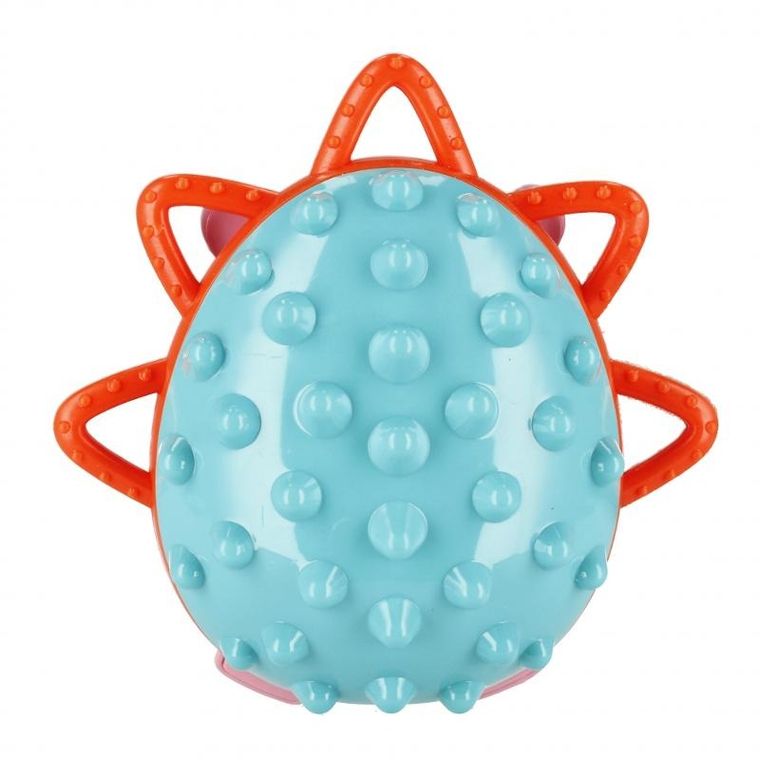 Mega Creative, jeżyk, grzechotka gryzak, 2w1, 1 szt.