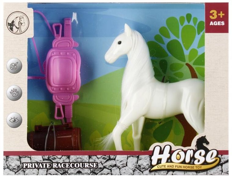 Mega Creative, koń, figurka z akcesoriami, 12 cm