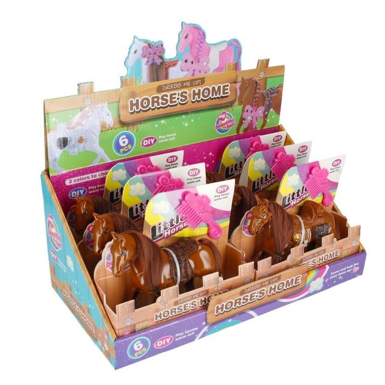 Mega Creative, koń, figurka z akcesoriami, 14 cm