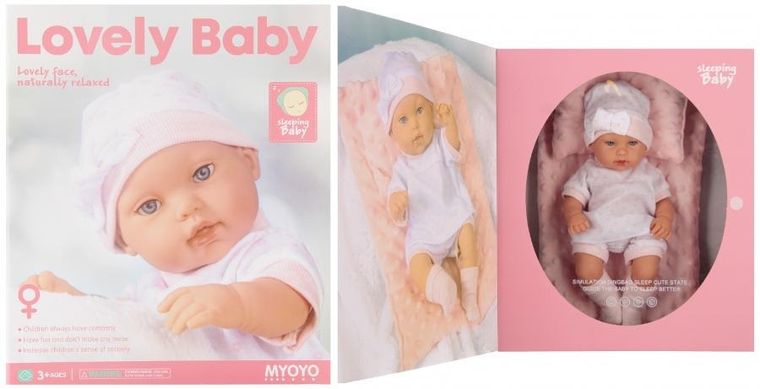 Mega Creative, lalka bobas z akcesoriami, 33 cm