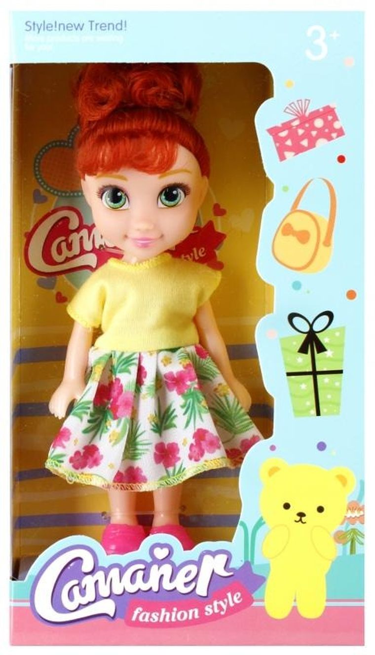 Mega Creative, lalka w sukience, 15 cm