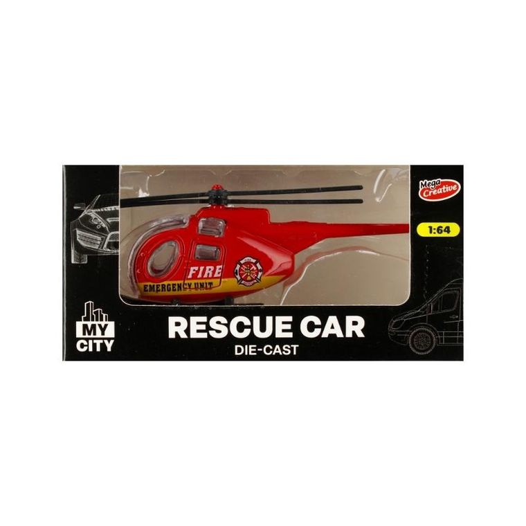 Mega Creative, Moje Miasto, metalowy pojazd ratunkowy