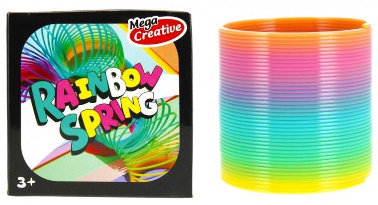 Mega Creative, tęczowa sprężyna