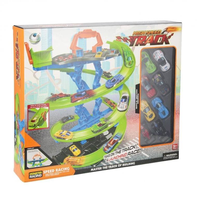 Mega Creative, tor samochodowy z autkami