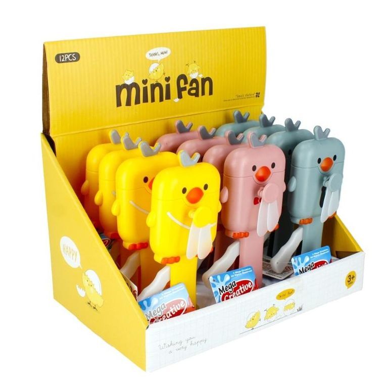 Mega Creative, wiatraczek, Kurczak, 17 cm