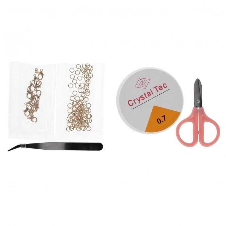 Mega Creative, zestaw koralików do robienia biżuterii