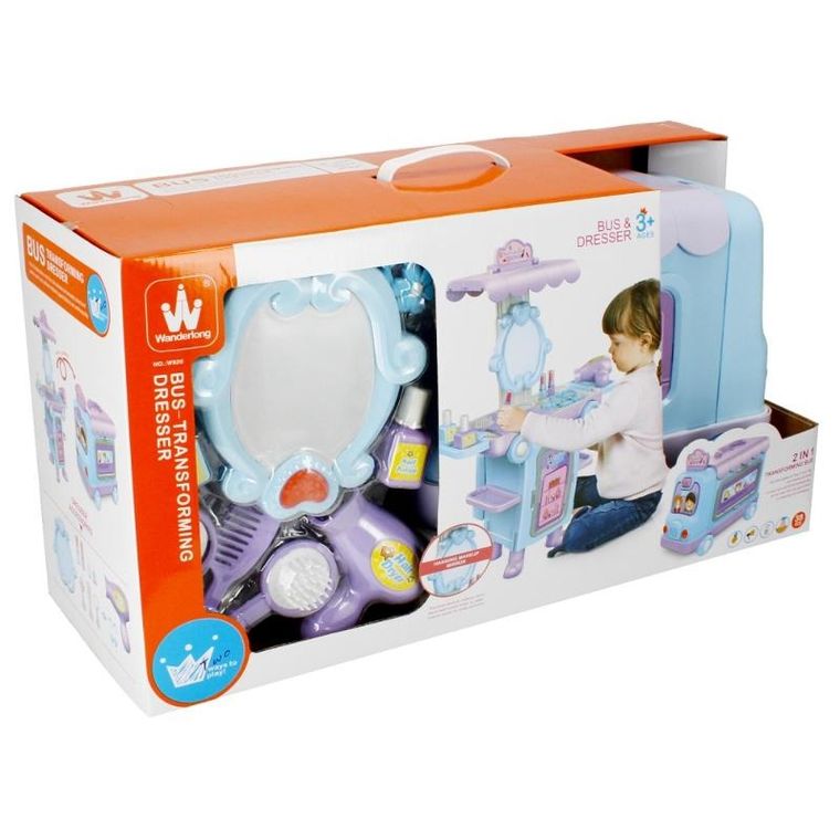 Mega Creative, zestaw piękności, 2w1, auto