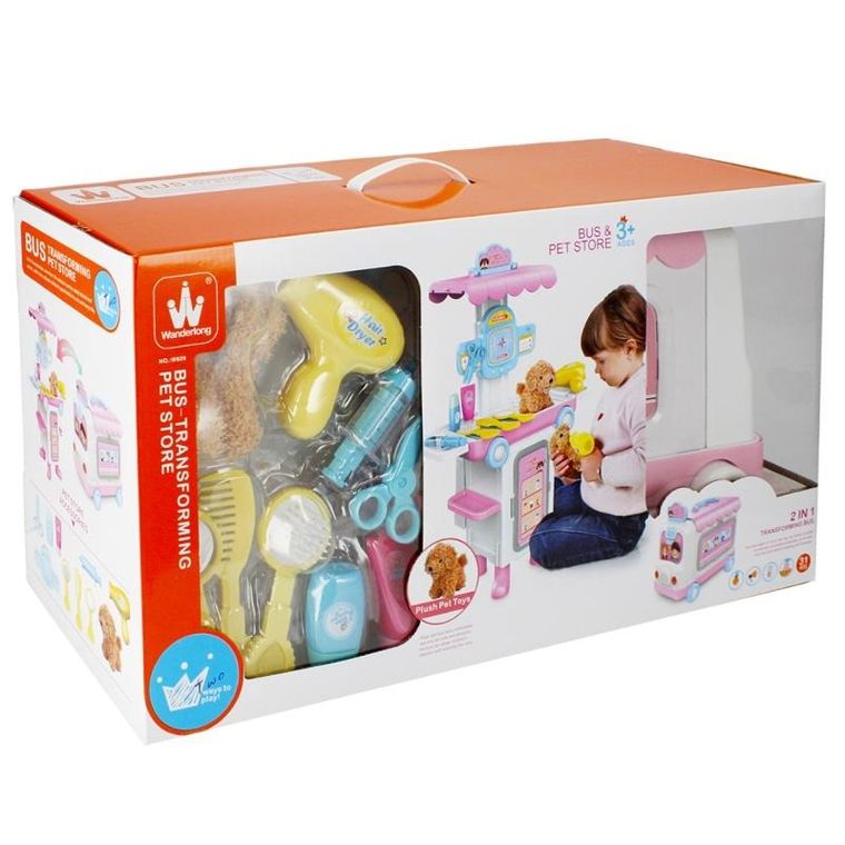 Mega Creative, zestaw piękności, 2w1, spa dla zwierząt, auto