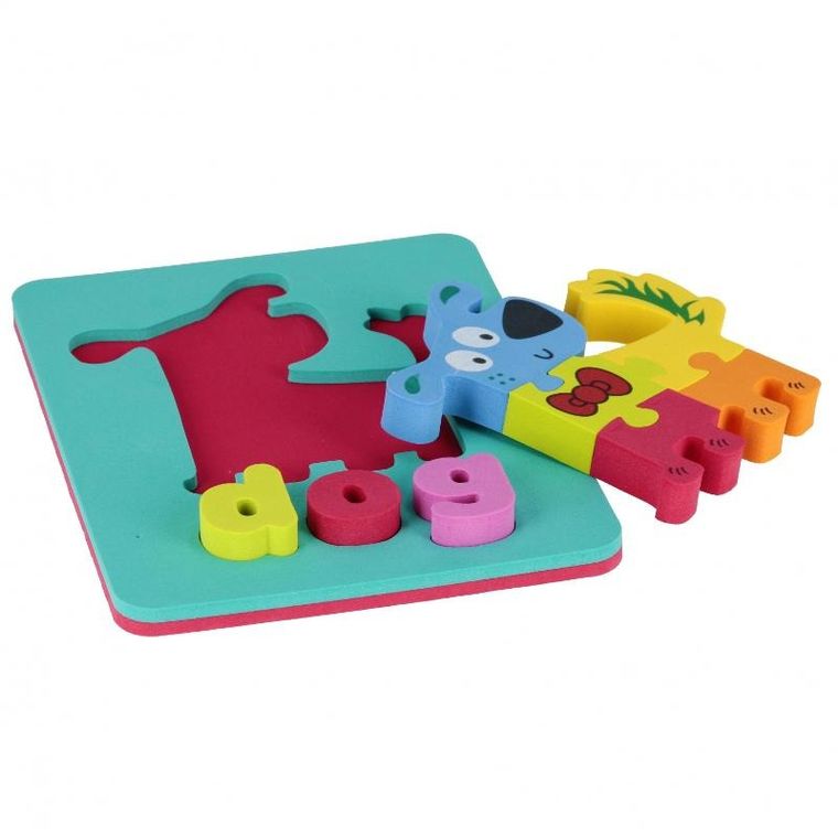 Mega Creative, Zwierzęta, puzzle piankowe, 1 szt.