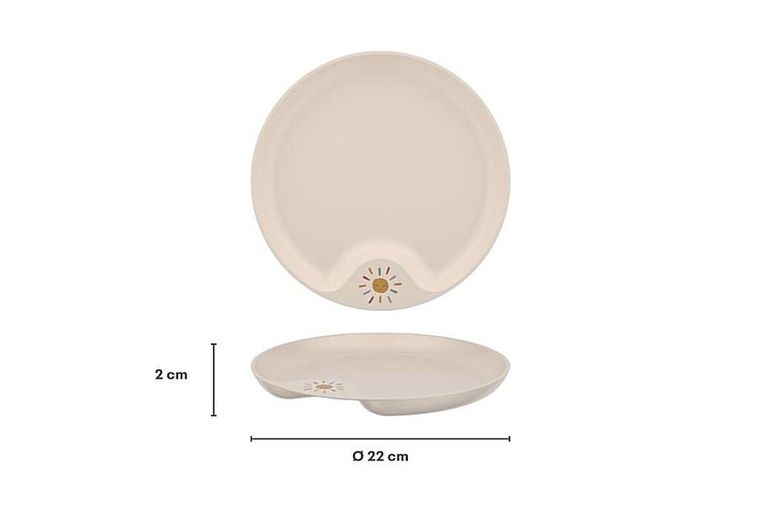 Mepal, Mio, Fairy Garden, talerzyk dziecięcy