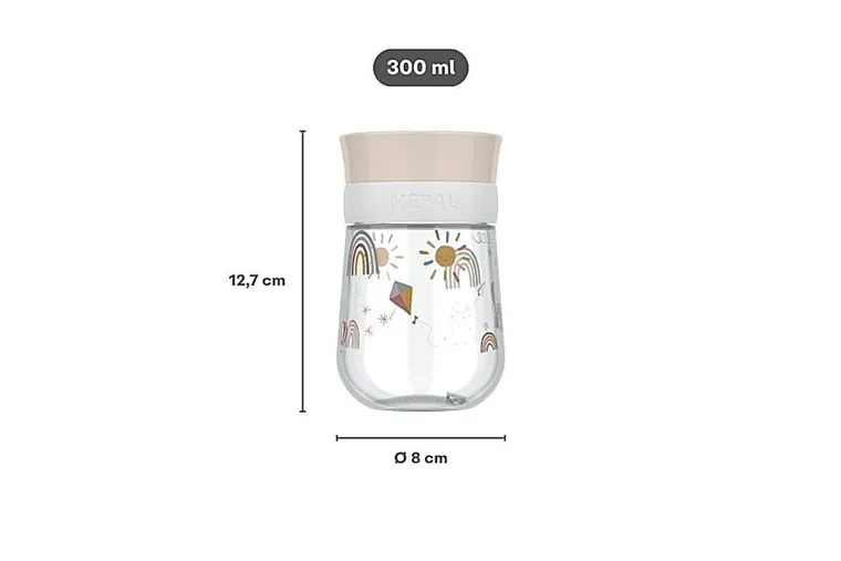 Mepal, Mio, Little Farm, kubek treningowy do nauki picia, 9m+, 300 ml