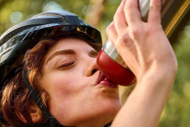 Mepal, Pull Active, butelka sportowa stalowa, Graphite Black, 800 ml