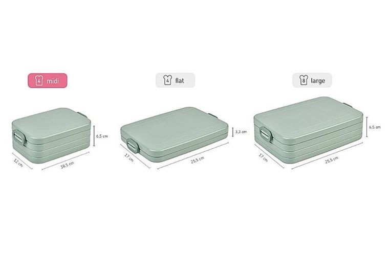 Mepal, Take a Break, lunchbox, large, Nordic Sage