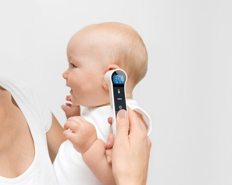 Meriden Medical, termometr bezdotykowy na podczerwień, TM-19