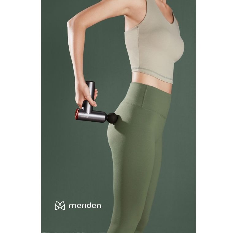 Meriden, pistolet do masażu, 4 końcówki