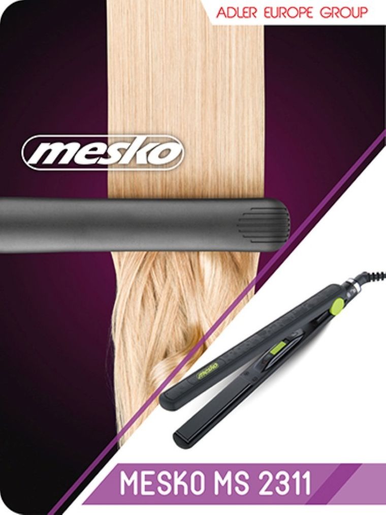 Mesko, prostownica do włosów, ceramiczna, 32W, MS 2311