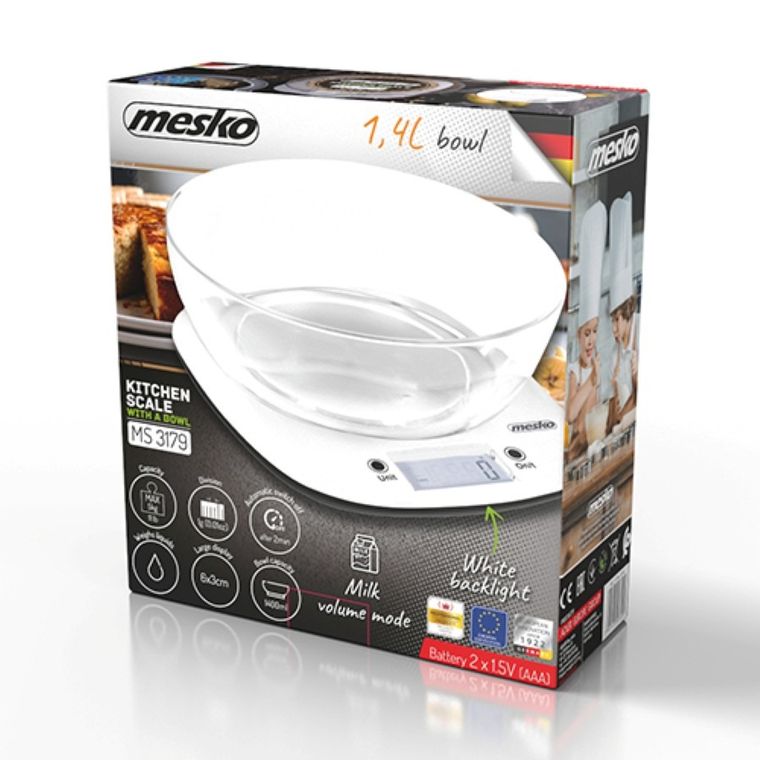 Mesko, waga kuchenna z misą