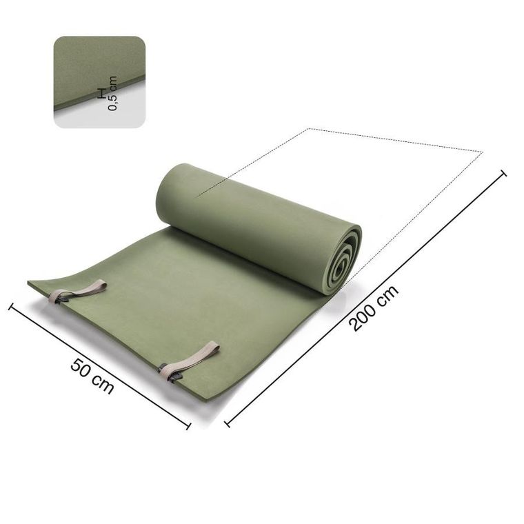 Meteor, karimata, EVA, khaki, 200-50-0,5 cm