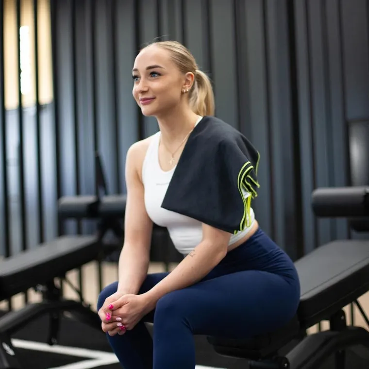 Meteor, ręcznik szybkoschnący, czarny, rozmiar L, 80 x 130 cm