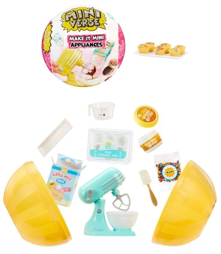 MGA's Miniverse, Make It Mini, Appliances, kula niespodzianka z mini sprzętem kuchennym