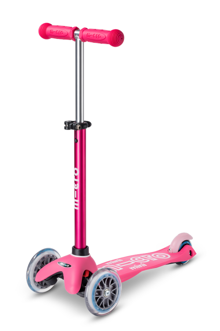 Micro Mobility, Mini 3w1 Deluxe Plus, hulajnoga 3-kołowa, pink