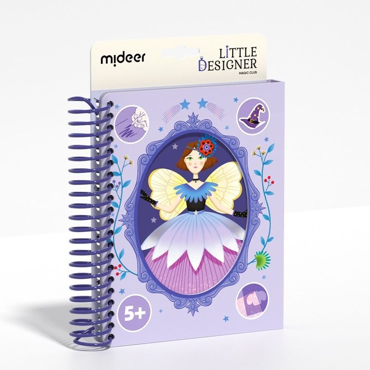 Mideer, zeszyt kreatywny małego projektanta, magiczny klub