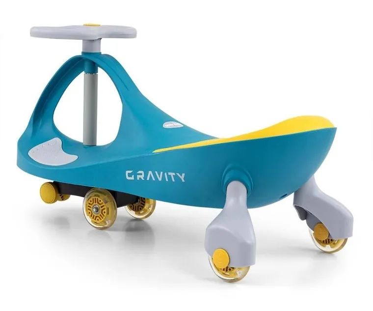 Milly Mally, Gravity, jeździk grawitacyjny, zielono-żółty