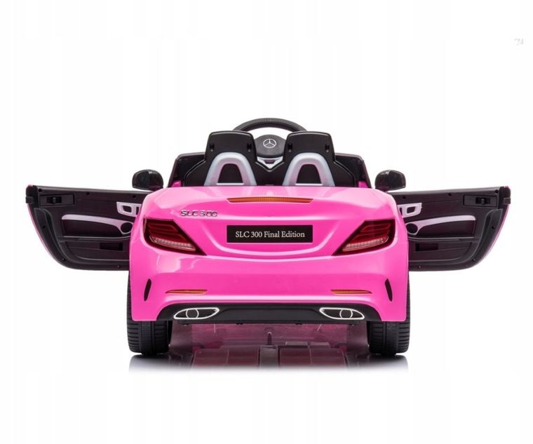 Milly Mally, Mercedes-Benz SLC, pojazd na akumulator, różowy