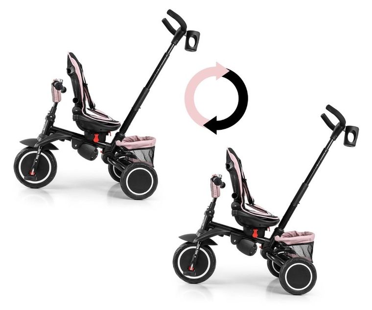 Milly Mally, Stanley Rubber, rowerek trójkołowy, New Pink