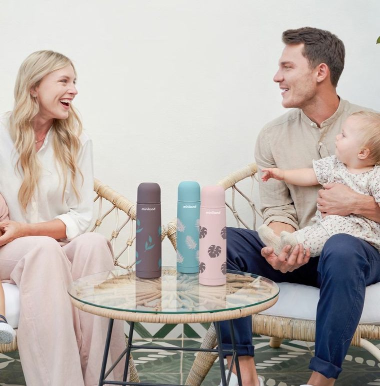 Miniland, Terra, Palmy, termos na jedzenie, morski, 600 ml